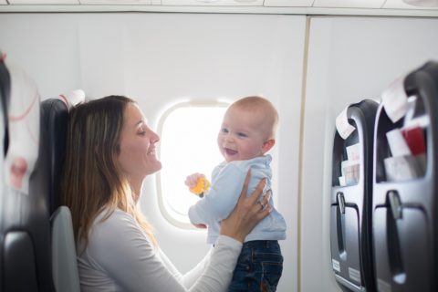 enfant vol long-courrier